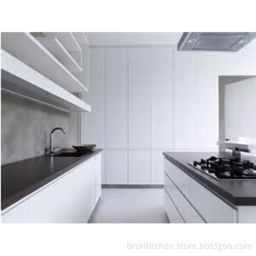 Natural White MDF Kitchen Cabinetry